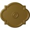 Ekena Millwork Waltz Ceiling Medallion (Fits Canopies up to 5 1/4"), Hand-Painted Gold, 24"W x 20 1/2"H x 1 1/8"P CM24WAGLS - alternate 1